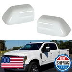 Abagael Oxford White Mirror Cover Caps 2008-2024 F250 F350 F450 Super. Fixed Price $88.10.