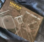 Hiena Professional Hair Clippers For Men, Cordless Black. Fixed Price $30.00.