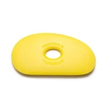 Polymer Rib Yellow Size Soft - Kidney Shape Ceramics, Pottery, Clay Y1. Fixed Price $23.84.