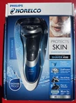 New Sealed Philips Norelco 4100 Electric Shaver Trimmer Blue Black Aquatec -2014. Fixed Price $89.98.
