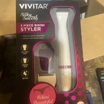 Vivitar Silky Smooth Bikini Styler 3 Piece Kit, Precise Shaping New The Box. Fixed Price $17.99.