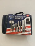 Barbasol New 8 Piece Deluxe Travel Grooming Set - Airport Friendly Blue Hang Bag. Fixed Price $6.95.