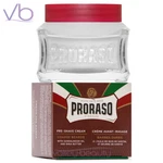 Proraso Crema Barba Barbe Dure Red Pre-shave Cream For Coarse Beard New. Fixed Price $13.50.