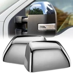 Aclong Chrome Tow Mirror Caps Left & Right Rearview Side Covers .... Fixed Price $69.29.
