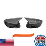 Laubdgie Carbon Fiber Horn Style Door Mirror Cover Cap For Infiniti Q50 Q60 Q70. Fixed Price $93.30.