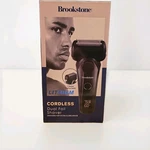 Brookstone Rechargeable Lithium IPX5 Waterproof Dual Foil Shaver Extra Close. Fixed Price $15.99.