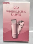 "2 1" Bluefair Women Electric Shaver/ Bikini Trimmer New-sealed !!. Fixed Price $35.00.