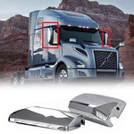 Aostirmotor Pair Chrome Door Mirror Covers Fit For Volvo Vnl, Side Mir.... Fixed Price $162.66.