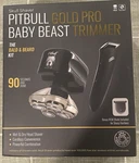 Pitbull Gold Pro Electric Razor & Baby Beast Trimmer New Sealed Box Skull Shaver. Fixed Price $89.00.