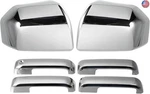 Acropix Car Exterior Chrome Plated Mirror Cover Cap + Door Handle Set Fit. Fixed Price $92.53.