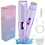 2 1 Women Electric Shaver Dual Head Bikini Trimmer Waterproof Wet & Dry Use. Fixed Price $23.17.