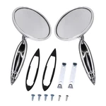 Pair Left & Right Silvery 3/16" X 1/8" W 4 5/8" Diameter,. Fixed Price $70.39.