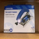 Capitol Carpet Wall Trimmer Stainless Steel 110500 (O18777-2 Je) K2. Fixed Price $40.00.