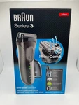 Braun Series 3 Shaver & Trimmer W/clean Charge Station Pouch + More See Video. Fixed Price $64.99.