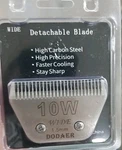 Dodaer Detachable Pet Dog Grooming Blade High Carbon Steel Size 10W 1.5MM. Fixed Price $15.95.