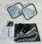 Joytutus Doors Off Mirrors Compatible With Jeep Wrangler Tj Jku -black-. Fixed Price $26.00.