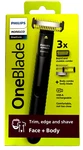 Phillips Norelco One Blade 3X * Trim Edge Shave Face & Body Rechargeable. Fixed Price $28.88.