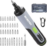 Workpro 4V Electric Screwdriver Cordless Set W/35 Bits Extension Rod. Fixed Price $33.99.