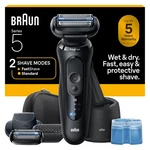 Electric Razor Men Series 4-IN-1 Clean Charge Center Braun 5165PS Shaver. Fixed Price $209.99.