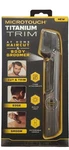 Micro Touch Titanium Trim, Lighted Hair Cutting Tool And Body Groomer. Fixed Price $19.49.