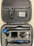 Foke Back Shaver For Men, Ultra-wide 1.8" T-shaped Head, Travel Case, Led 4 In. Fixed Price $46.39.