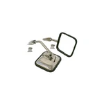 Rugged Ridge 11005.01 Stainless Cj-style Side Mirror Kit For 55-86 Jeep. Fixed Price $88.95.