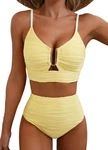 Sz Herseas 2 Piece Bestselling Bikini Set U-wire Cutout Swimsuit High Waisted. Fixed Price $27.48.