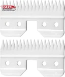 Wahfox Ceramic Blades For Oster Fast Feed Clipper - A5 Replacement (2 Pieces). Fixed Price $11.57.