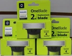 Philips Norelco Oneblade QP230/80 Replacement Blades - Pack = Total 6. Fixed Price $33.00.
