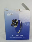 Pop Sonic 5.0 (5-HEAD Face, Head, And Body Shaver) Led Display Blue. Fixed Price $49.99.