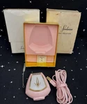 Vtg Lady Sunbeam Electric Shaver Pink Shavemaster Cat. LS4-A W/box Works 60'S. Fixed Price $25.00.