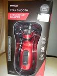 Vivitar Stay Smooth 3 Head Soft Touch Grip Rotary Shaver. Fixed Price $14.99.
