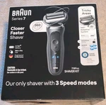 Braun Series 360 Flex Waterproof 3-SPEED Men's Electric Shaver Kit 7189CC. Fixed Price $85.00.