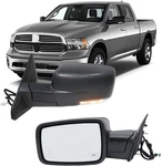 Driver Side Compatible With 2013-2018 Dodge Ram 1500 2500 3500 Mirrors. Fixed Price $237.62.