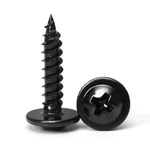 Black Screws, #8 3/4 Inch 300PCS Phillips Modified Truss Head Wood.... Fixed Price $15.80.