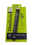 (1) Philips Norelco Oneblade Original Face, Electric Razor And Styler QP1424/70. Fixed Price $29.99.