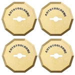 4PCS Titanium Coated Replacement Rotary Blades For Worx Zipsnip Cordless Elec.... Fixed Price $21.98.
