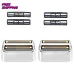 Shaver Replacement Foil And Cutters Compatible With Babyliss Pro Silver 2 Pack. Fixed Price $37.41.