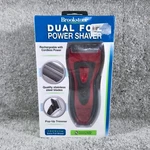 Brookstone Rechargeable Cordless Electric Shaver Trimmer Dual Foil Power. Fixed Price $18.75.
