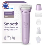 Cordless Wet Dry Electric Shaver Philips Lady Series 8000 3 Blade Flexible Led. Fixed Price $104.99.