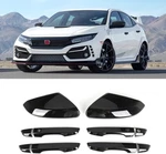 Side Cover Cap + Door 10TH Civic 2016-2021 Mirror&handle Glossy). Fixed Price $64.45.