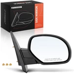 Passenger Side Door Mirror - Compatible With Chevy Large, Black. Fixed Price $86.38.