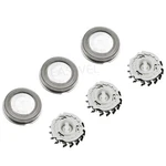 3X Shaver Heads Foil Blade Cutters For Norelco 650TX 550TL. Fixed Price $8.65.