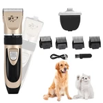 Aovdy Dog Clippers Grooming Kit, Low Limit Combs Set+foot Shaving Blade, Gold. Fixed Price $25.63.