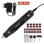 Imountek Rotary Power Tool 186PCS Electric Detail Sander Grinding Drill Kit. Fixed Price $29.79.