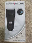 Remington Cordless Electric Shaver Trimmer Style Series Dual Flexing Foil Head. Fixed Price $34.99.