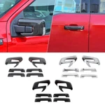 Exterior Door Handle & Rearview Mirror Cover Trim Decor Set Ford F150 2021+. Fixed Price $44.99.