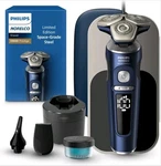 Philips Norelco S9000 Shaver Space-grade Steel Special Adriatic Blue!! SP9886/89. Fixed Price $249.89.