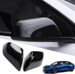 Yhcdsea Rearview Mirror Guard Cover For Tesla Model 3, Glossy Black. Fixed Price $54.86.