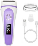 Electric Lady Shaver Bikini Trimmer Wet & Dry Rechargeable Cordless Violet. Fixed Price $33.99.